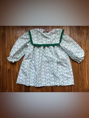 Stitchy Fish Sweetest Shamrock Dress 18m